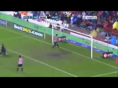 Athletic Club Vs FC Barcelona " Messi Goal "