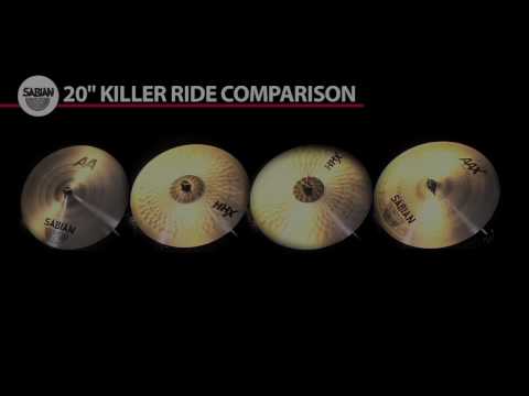 Ride Cymbal Comparison - Sabian 20" Rides