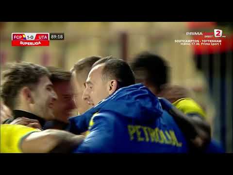 GOOOL Petrolul. Victorie enormă cu UTA, în minutul 89