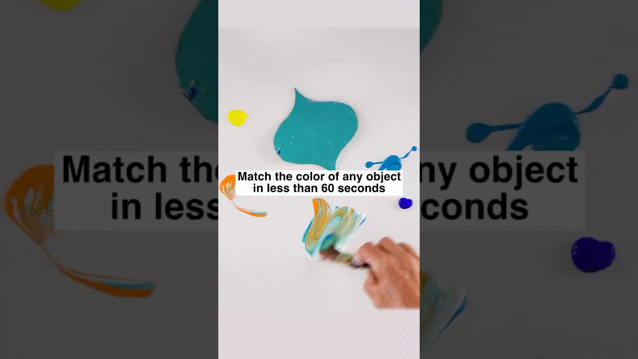 Match the color of any object in less than 60 seconds