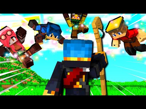 FACCIO VOLARE I MIEI AMICI CON LA MAGIA -  VITA IN CITTÀ 2 - MINECRAFT Ep 36