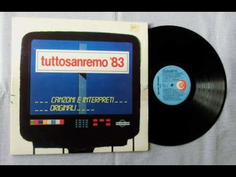 TUTTO SANREMO 1983 - NOTTE E GIORNO - CANTA BARBARA BONCOMPAGNI - 17^ -