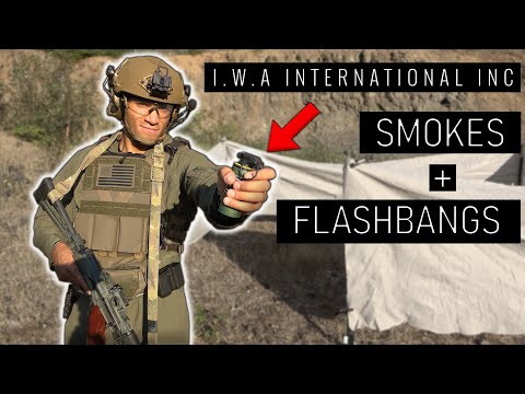Testing out IWA's Smoke Grenades and Flashbangs