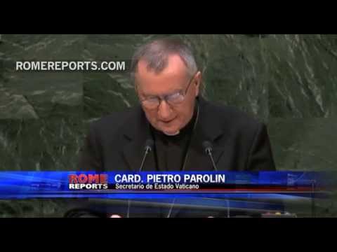 Pietro Parolin en la ONU: “Es lícito y urgente” detener al Estado Islámico