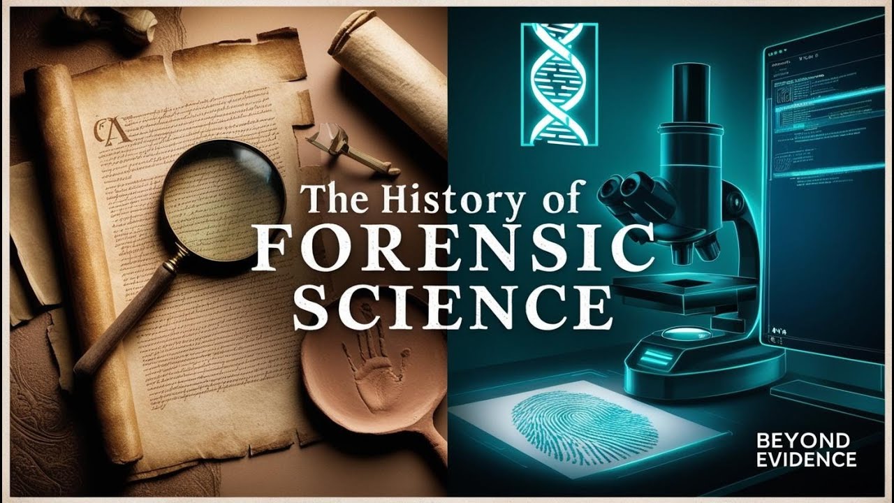 🔍 The History of Forensic Science | From Ancient Clues to Modern Crime Labs