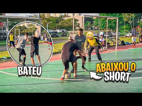 APANHOU POR HUMILHAR O ADVERSÁRIO, você tbm bateria ? JOGO REAL - RACHÃO