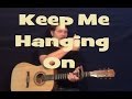 Keep Me Hanging On (The Supremes) Easy Guitar ...