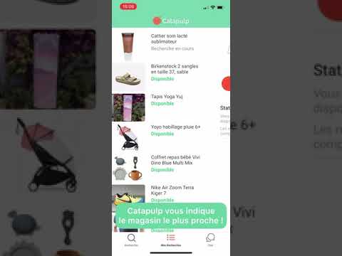 Catapulp : Recherche produits