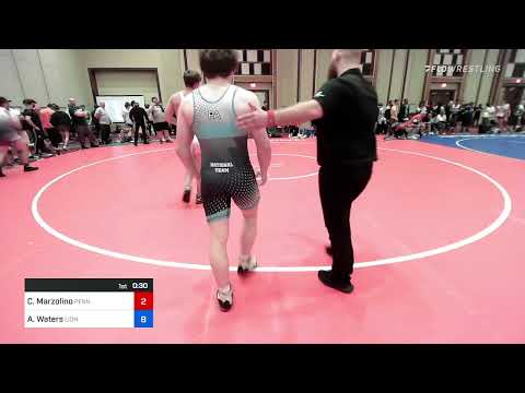 182 Lbs Final - Caleb Marzolino, Pennsylvania Vs Adam Waters, Lion's Den Wrestling Club 7d50
