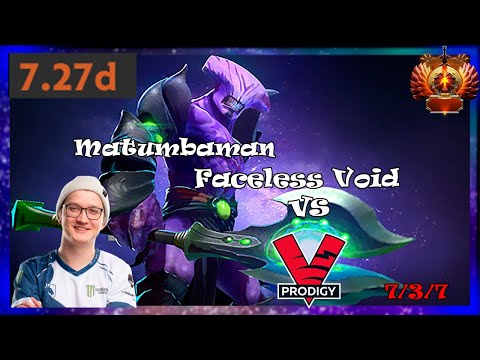 Matumbaman faceless void hc vs virtus pro prodigy | Full Gameplay 7.27d | Dota 2 Pro Replays