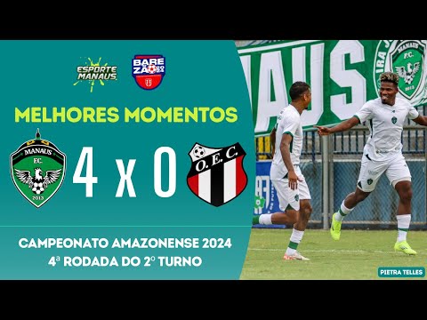 Manaus FC 4x0 Operário-AM