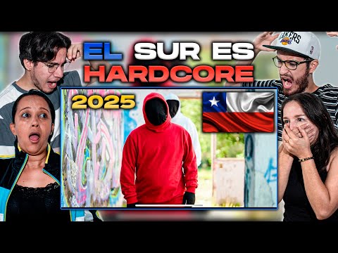 🔥¡HIJOS DEL BOOMBAP! COLOMBIANOS REACCIONAN a EL SUR ES HARDCORE 2025 🇨🇱💥