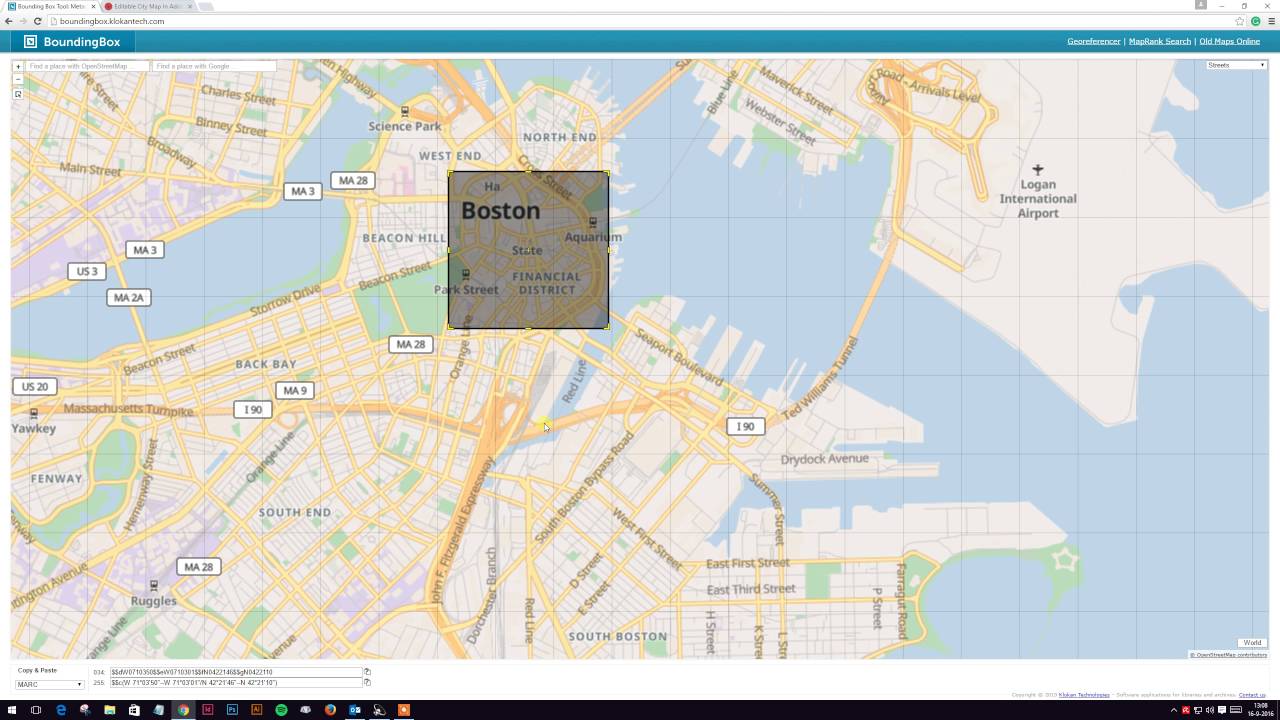 Defining your map extent for a custom editable vector map illustrator