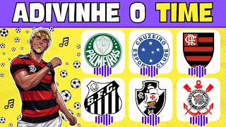 ADIVINHE O TIME DE FUTEBOL PELO HINO 🔊 Quantas consegue acertar? #quiz