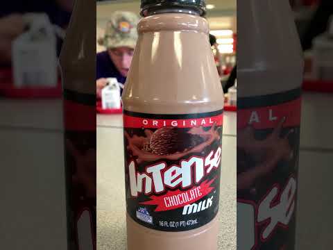 #trending intense  chocolate milk better then school food 4k60fps