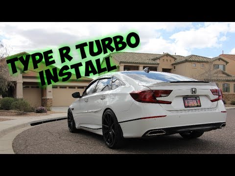 2018+ Accord Type R Turbo Install Part 1 of 2