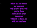 Pillar will you be there lyrics