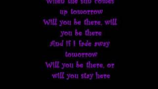 Pillar will you be there lyrics