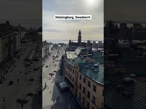 📍Helsingborg, Sweden🇸🇪 from the Top #shorts #helsingborg #sweden