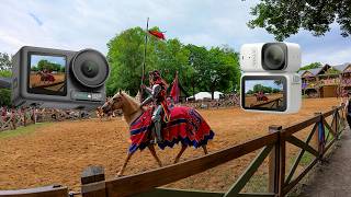 I only needed these 2 action cameras at Scarborough Faire