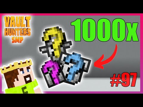 Rolling 1000 VAULT GEAR!! - Minecraft Vault Hunters SMP eps 97