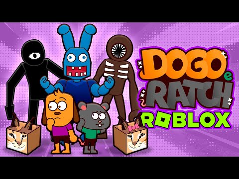 Dogo and Ratch in ROBLOX GAMES | Floppa, Doors and Mo's Academy | Game Parody