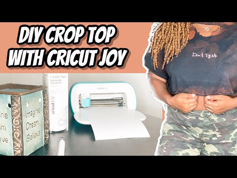 HOW TO CREATE A CUSTOM DESIGN WITH THE CRICUT JOY! 😁 | SMART IRON-ON| *BEGINNER FRIENDLY*