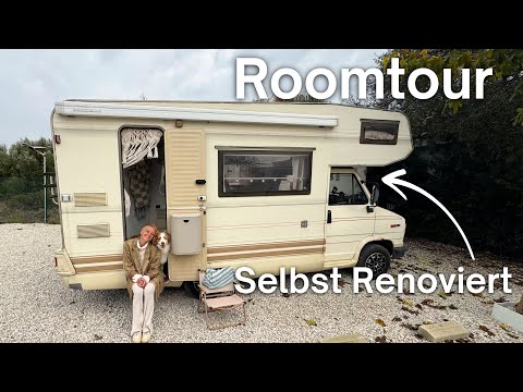 Dieses TRAUMHAFTE Wohnmobil hat Johanna selber renoviert I Roomtour Fiat Ducato Campervan