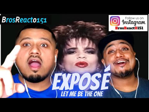 FIRST TIME HEARING Exposé - Let Me Be The One REACTION | Brosreact0151