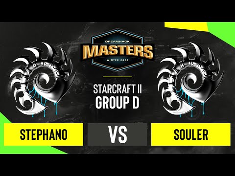 SC2 - Stephano vs. SouLeer - DH Masters: Winter 2020 - Group D - EU