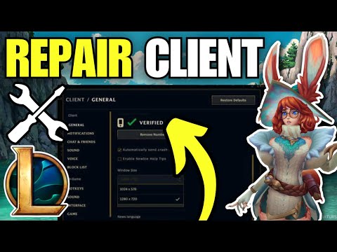 How To Repair League of Legends Client (FIX)