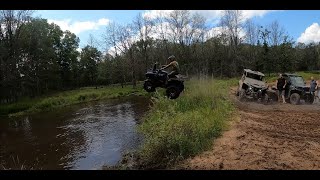 Yamaha Grizzly Flyin&#39; | Short Clip from ride today