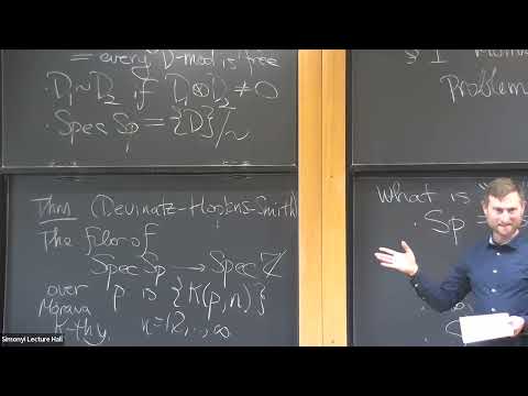 The Homotopy Groups of the K(n)-local Sphere - Jared Weinstein