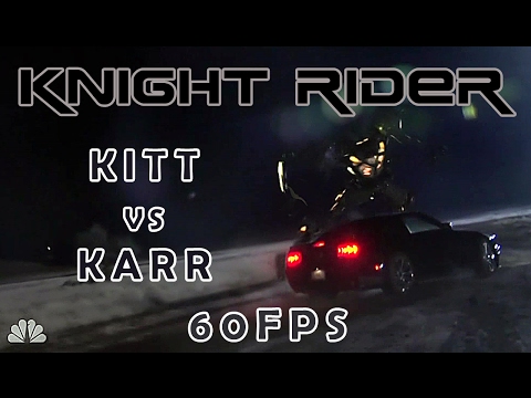 Knight Rider (2008) - KITT vs KARR [60fps]