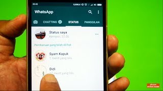 Cara Melihat Status Whatsapp Orang Lain Tanpa Keta