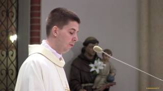 Święcenia kapłańskie - podziękowania ks. Dominika Sujeckiego