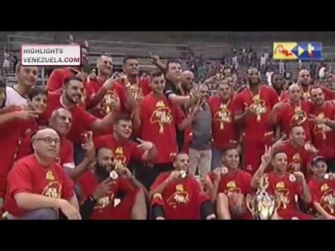 Highlights FINAL LNB J4 - Guaros de Lara vs Caciques de Falcón  Guaros Campeón de la LNB 2015