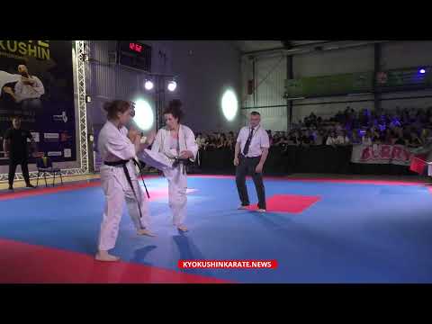 36th IKO EC, 1/4  -65 kg, Nika Bondarenko (Ukraine) - Natalia  Stachowicz (Poland, aka)