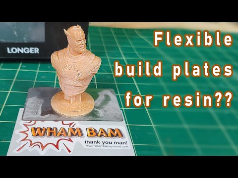 Reviewing the Wham Bam Flexible Build Plate For Resin 3D Printers