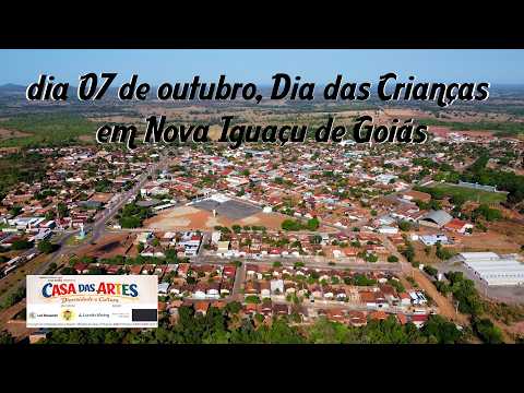 dia 07 de outubro, Dia das Crianças em Nova Iguaçu de Goiás, apresentação no período da manhã