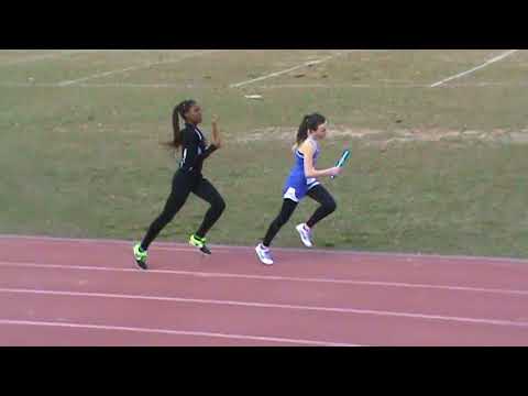 2018 spring series 4  4x400 relay