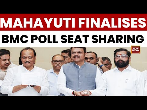 Mahayuti Finalises BMC Poll Pact: BJP To Contest 137 Seats, Shiv Sena 90 | India Today News