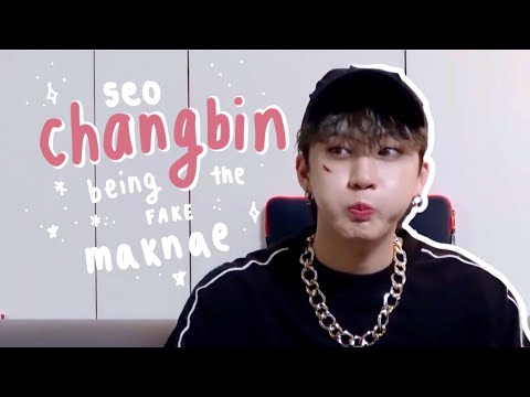 Seo Changbin being Stray Kids' fake maknae | 🐷🐰