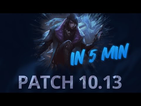 PATCHNOTIZEN 10.13 | Aphelios Nerf | TFK