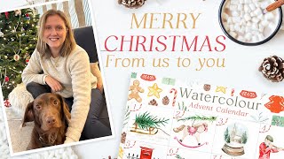 A Christmas Day Thank You 🎄 Reflecting on a Year of Watercolour
