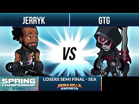JerryK vs GTG - Losers Semi Final - Spring Championship 2020 - SEA 1v1
