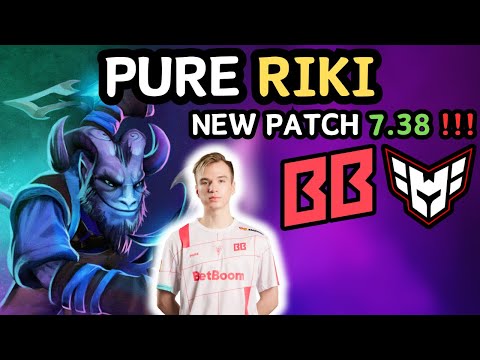 🔥 NEW PATCH 7.38 - Pure RIKI Safelane Gameplay VS Heroic 🔥 Pure Perspective - Dota 2