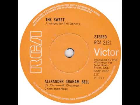 UK New Entry 1971 (182) The Sweet - Alexander Graham Bell