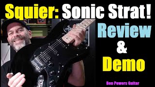 Video thumbnail for Squier Sonic Stratocaster HSS 2024 | Full Review & Demo by Ben Powers Guitar