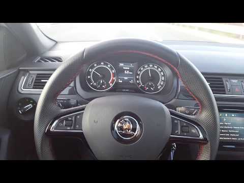 Skoda Rapid Spaceback 1.0 TSI Monte Carlo - cruising on 120-130 km/h